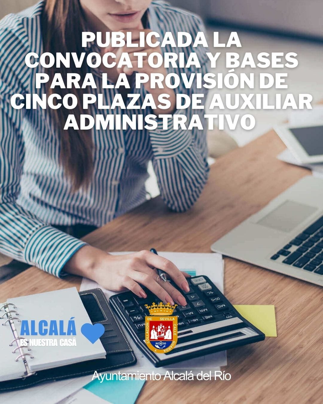 Convocatoria plazas auxiliar administrativo