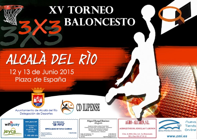 Cartel 3x3 Baloncesto 20145