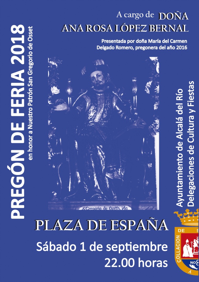 Cartel Pregón Feria 2018