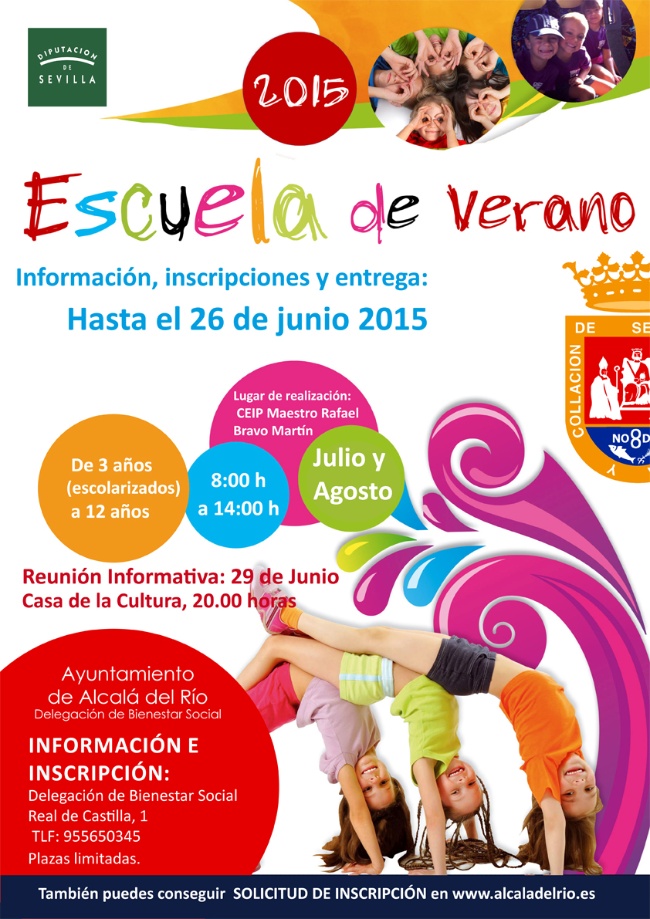 Cartel Escuela de Verano 2015