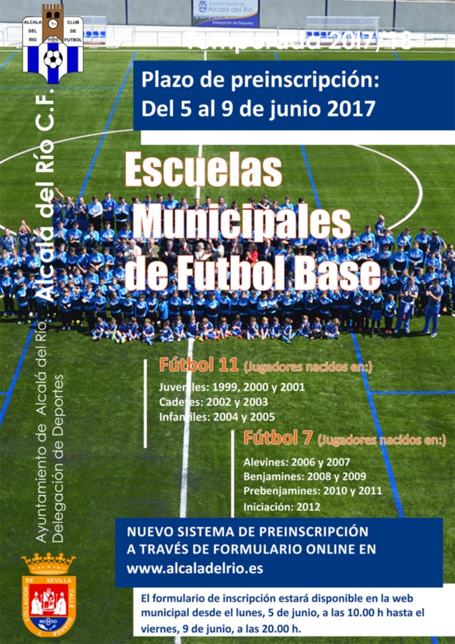 Escuelas de Fútbol Municipales Alcalá del Río 2017